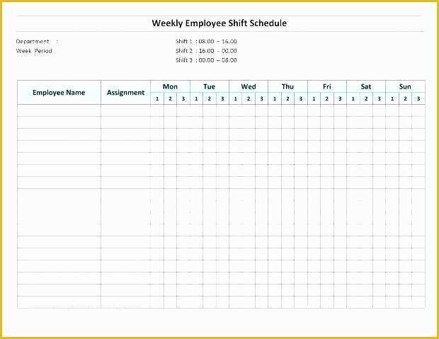 Monthly Shift Schedule Template Excel Free Of Free Shift Schedule Template Hour Shift Schedule Templates