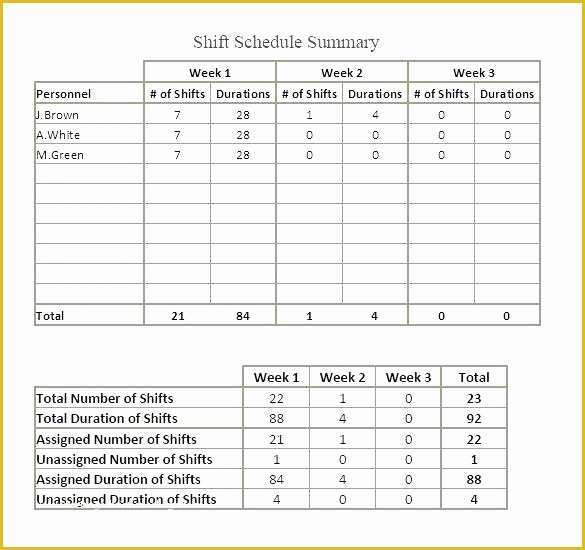 Monthly Shift Schedule Template Excel Free Of Monthly Schedule Maker Free Employee Schedule Maker Excel