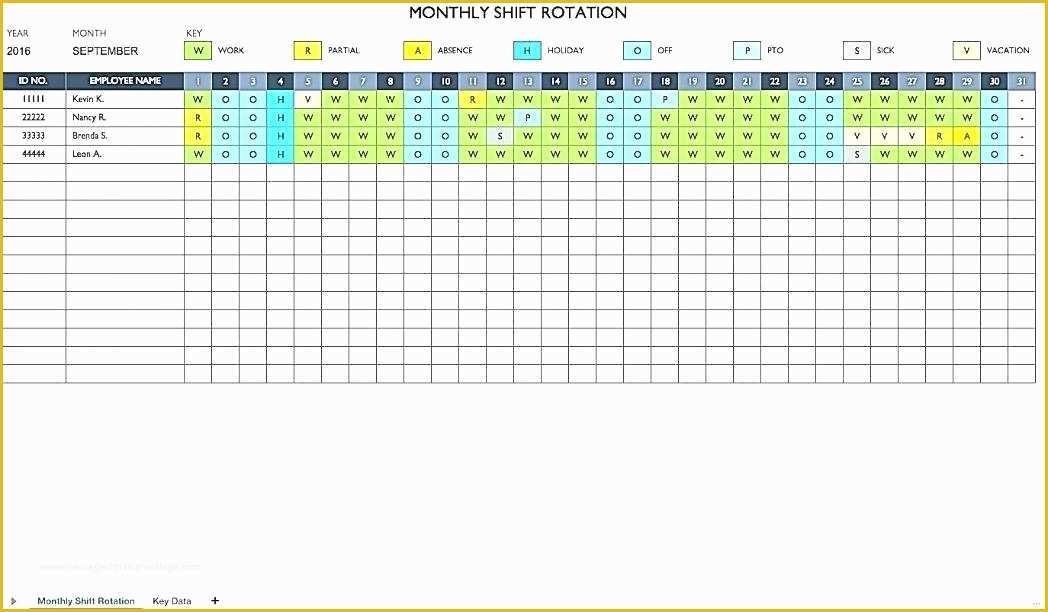 Monthly Shift Schedule Template Excel Free Of Weekly Employee Work Schedule Template – Freewarearenafo