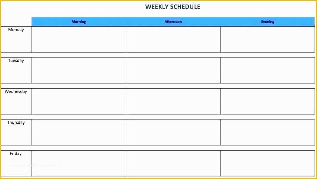 Monthly Shift Schedule Template Excel Free Of Work Schedule organizer Free Weekly Employee Template