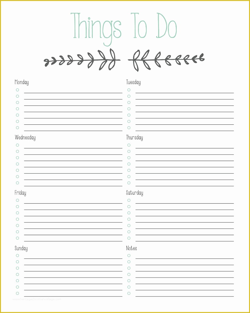 Monthly to Do List Template Free Of Printable &quot;to Do&quot; List