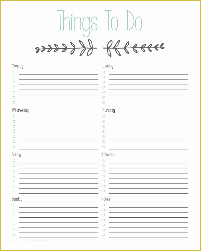 Monthly to Do List Template Free Of Printable "to Do" List