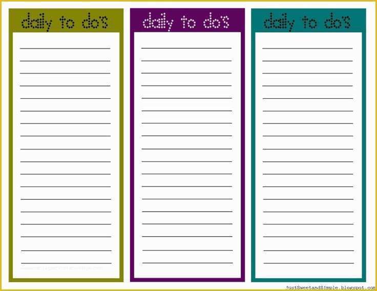 Monthly to Do List Template Free Of Printable Task List