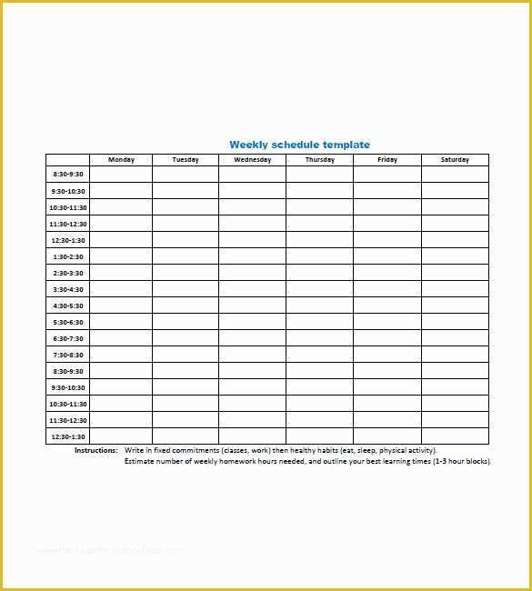 Monthly to Do List Template Free Of Weekly to Do List Template – 8 Free Sample Example