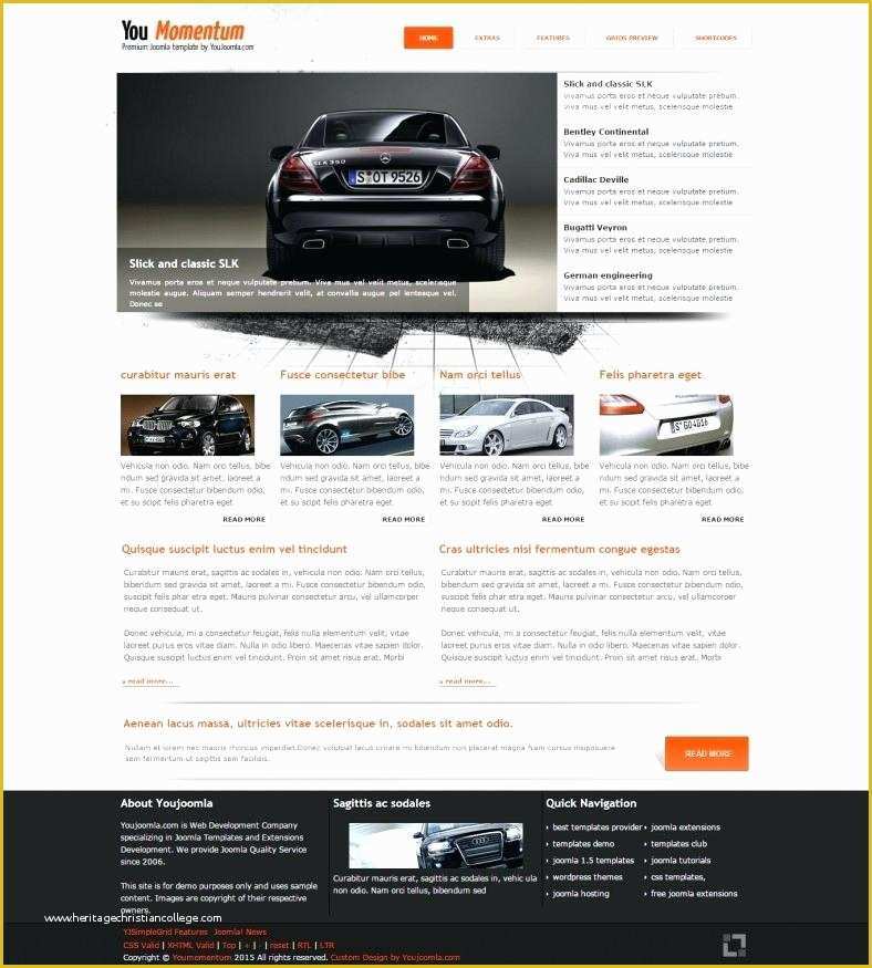 Most Popular Free Website Templates Of attention Getting Car Website Templates Template Car News