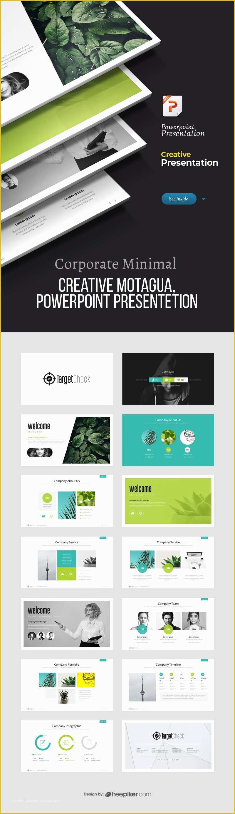 Motagua Powerpoint Template Free Download Of Freepiker