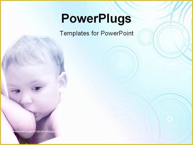 Mother and Baby Powerpoint Template Free Of A toddler Baby Boy Breastfeeding Good for Background
