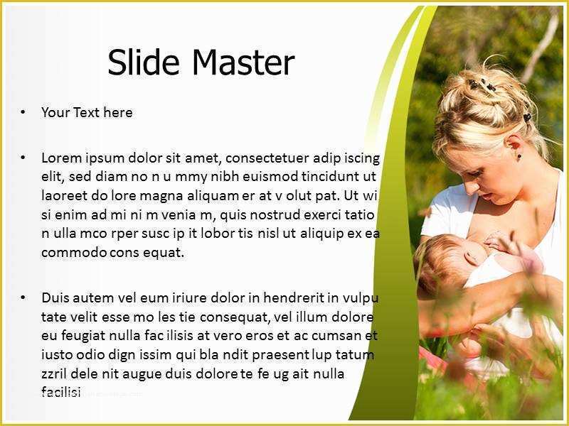 Mother and Baby Powerpoint Template Free Of Download Breastfeeding Powerpoint Template Online Medical