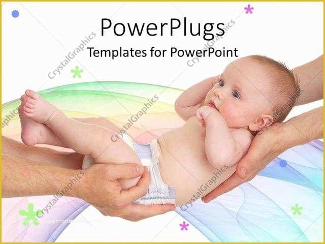 Mother and Baby Powerpoint Template Free Of Powerpoint Template Hands Of Mom and Dad Holding Newborn