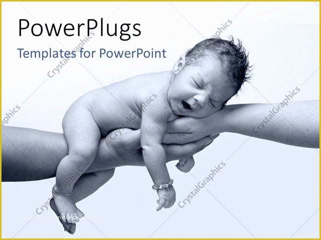 Mother and Baby Powerpoint Template Free Of Powerpoint Template Newborn Baby Laying In Clasped Hands