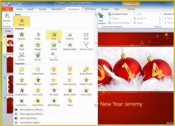 Motion Title Templates Free Of How to Make Animated Happy New Year Cards In Powerpoint