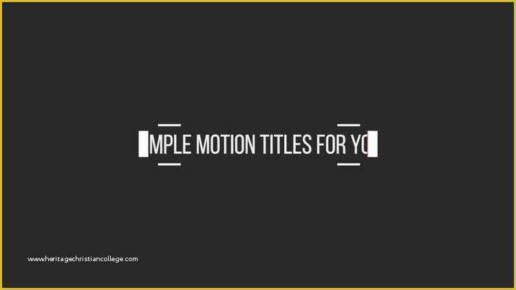 Motion Title Templates Free Of Motion Titles Premiere Pro Templates