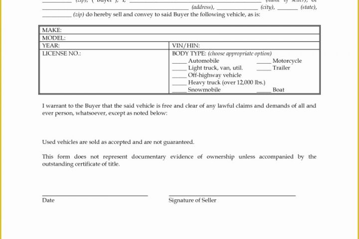 Motorcycle Bill Of Sale Template Free Download Of Motorcycle Bill Le Template 791x1024 Free form Pdf Word