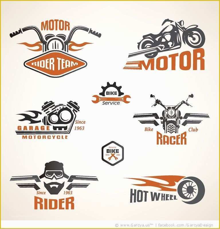 Motorcycle Club Logo Template Free Of 22 Motorcycle Logos and Labels Free Vectors …