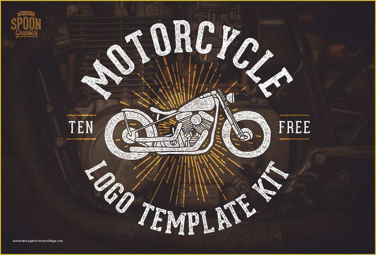 Motorcycle Club Logo Template Free Of Free Motorcycle Vector Graphics & Logo Template Kit