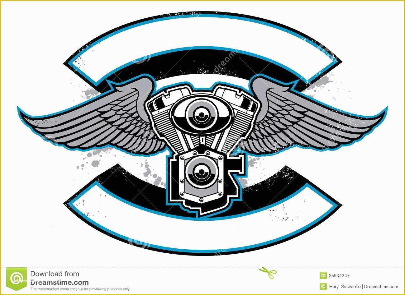 Motorcycle Club Logo Template Free Of Motorcycle Cliparts