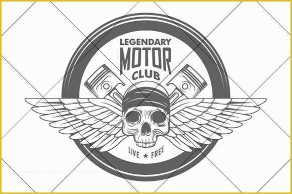 Motorcycle Club Logo Template Free Of Motorcycle Club Logo Template Designtube Creative