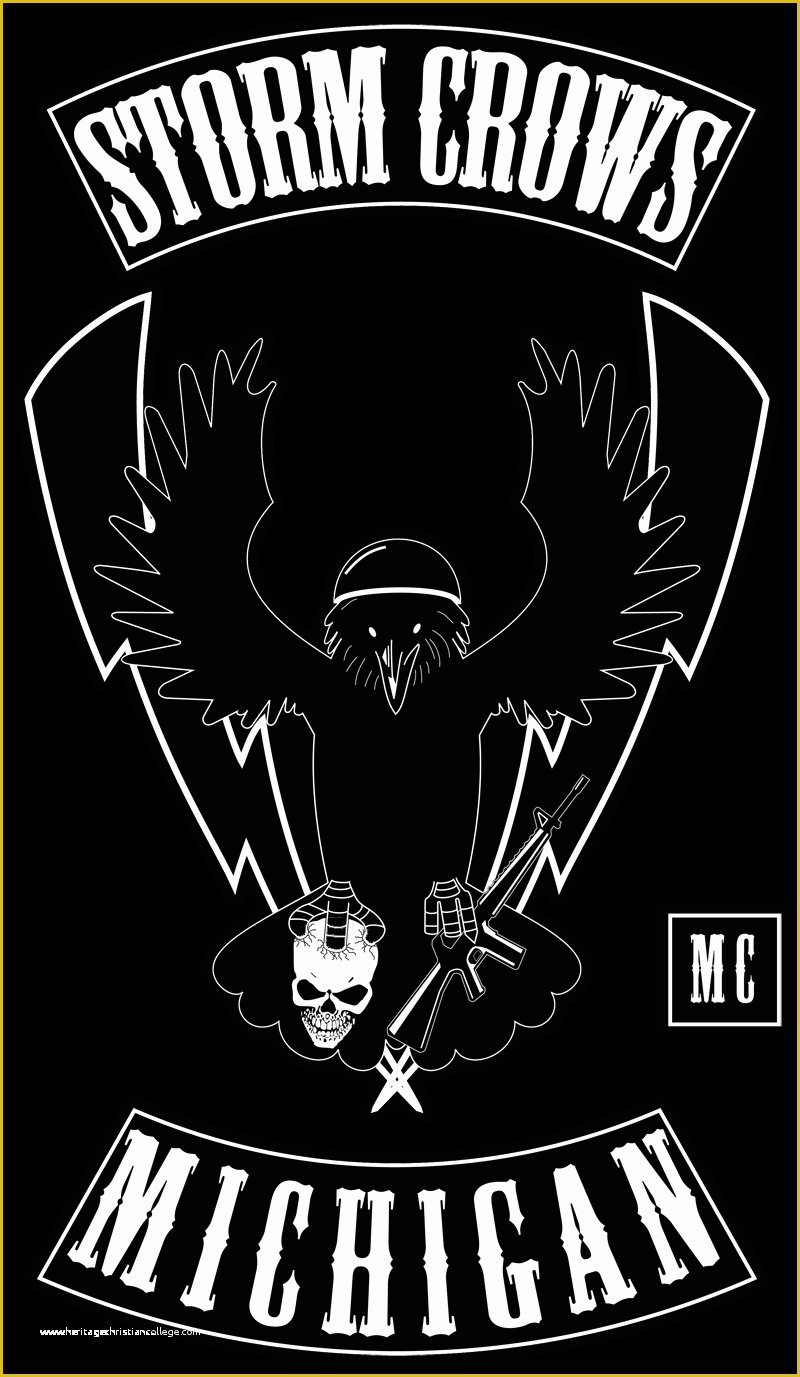 Motorcycle Club Logo Template Free Of Motorcycle Club Logo Template Stormcrows Mc Logo