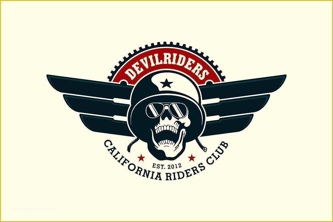 Motorcycle Club Logo Template Free Of Motorcycle Logo Design Templates