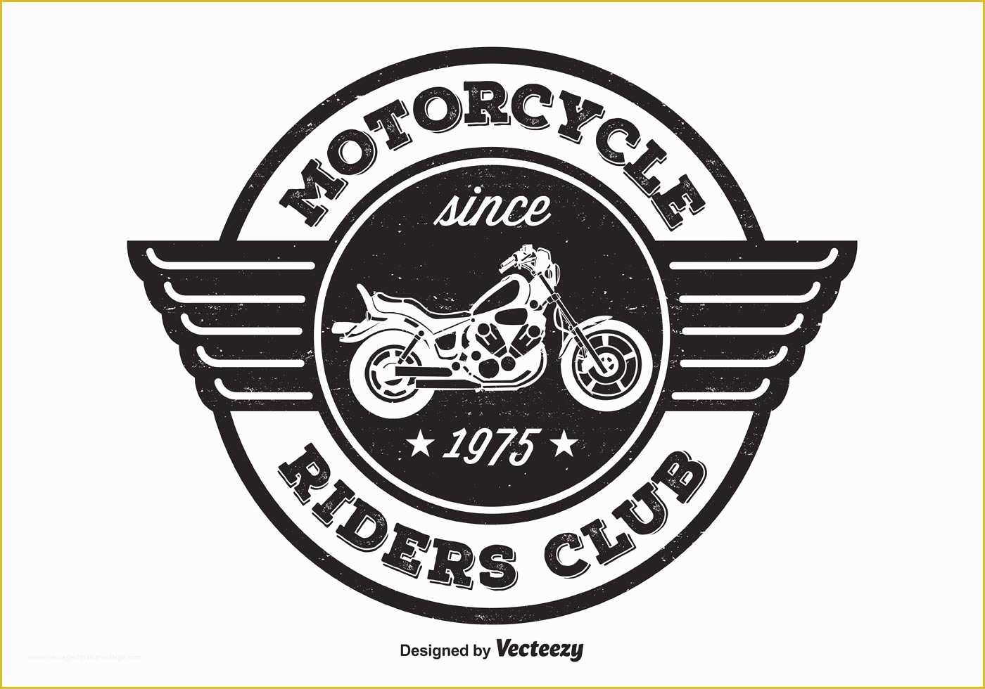 Motorcycle Club Logo Template Free Of Motorcycle Riders T Shirt Design Download Free Vector
