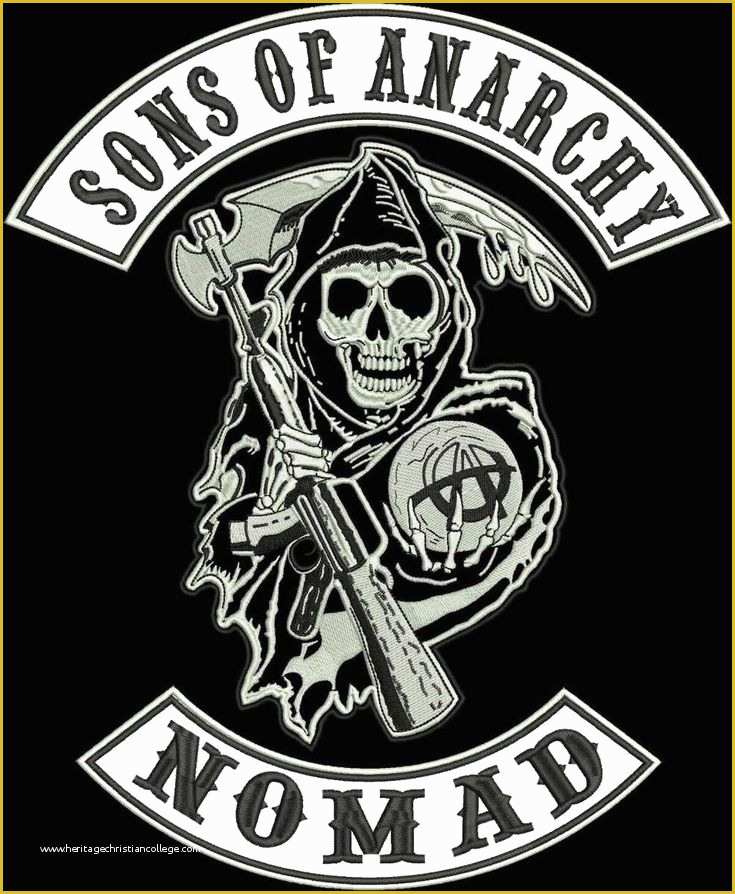 Motorcycle Club Logo Template Free Of sons Of Anarchy Logos