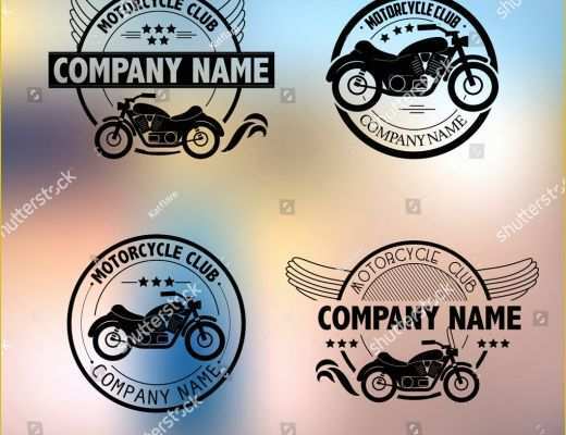 Motorcycle Club Logo Template Free Of Vector Motorcycle Club Logo Template