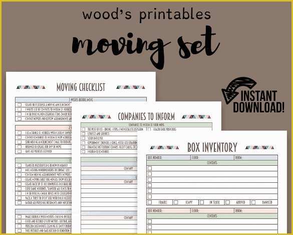 Moving Templates Free Download Of Moving Checklist Template 20 Word Excel Pdf Documents