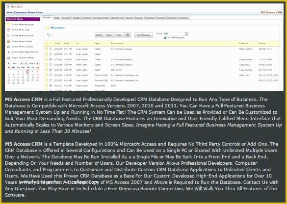 Ms Access Free Database Templates Of 51 Microsoft Access Templates – Free Samples Examples