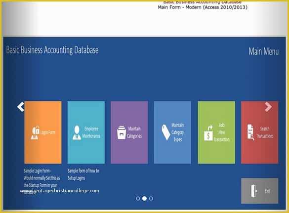 Ms Access Free Database Templates Of 51 Microsoft Access Templates