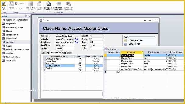 Ms Access Free Database Templates Of Access Templates Page 2 In Microsoft Access Templates and