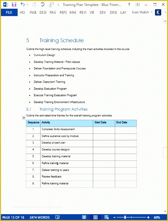 Ms Excel Project Plan Template Free Of 10 Project Plan In Microsoft Word Sampletemplatess