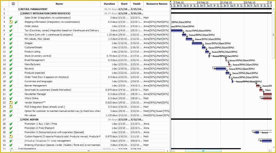 Ms Excel Project Plan Template Free Of Project Schedule Template 9 Free Sample Example format