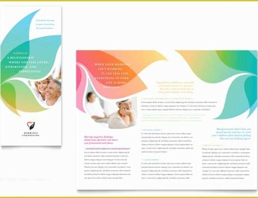 Ms Word Brochure Template Free Of Marriage Counseling Tri Fold Brochure Template Word