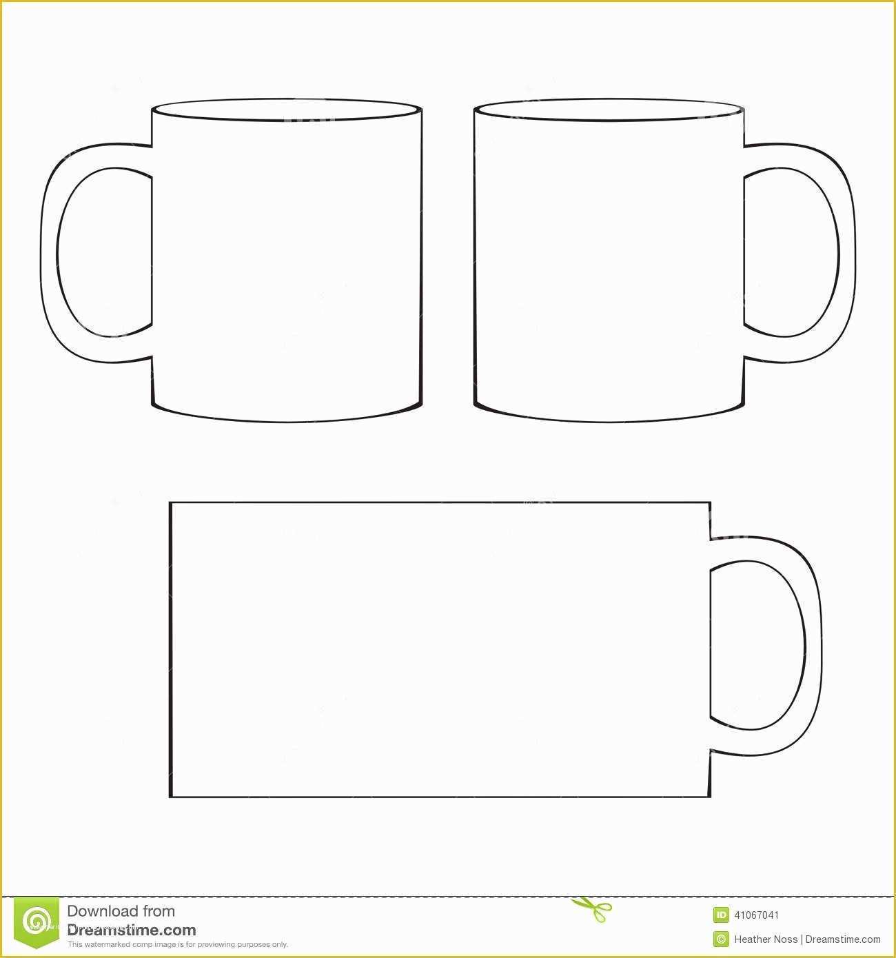 Mug Template Free Download Of 20 Mug Template Vector Free Vector Coffee Cup