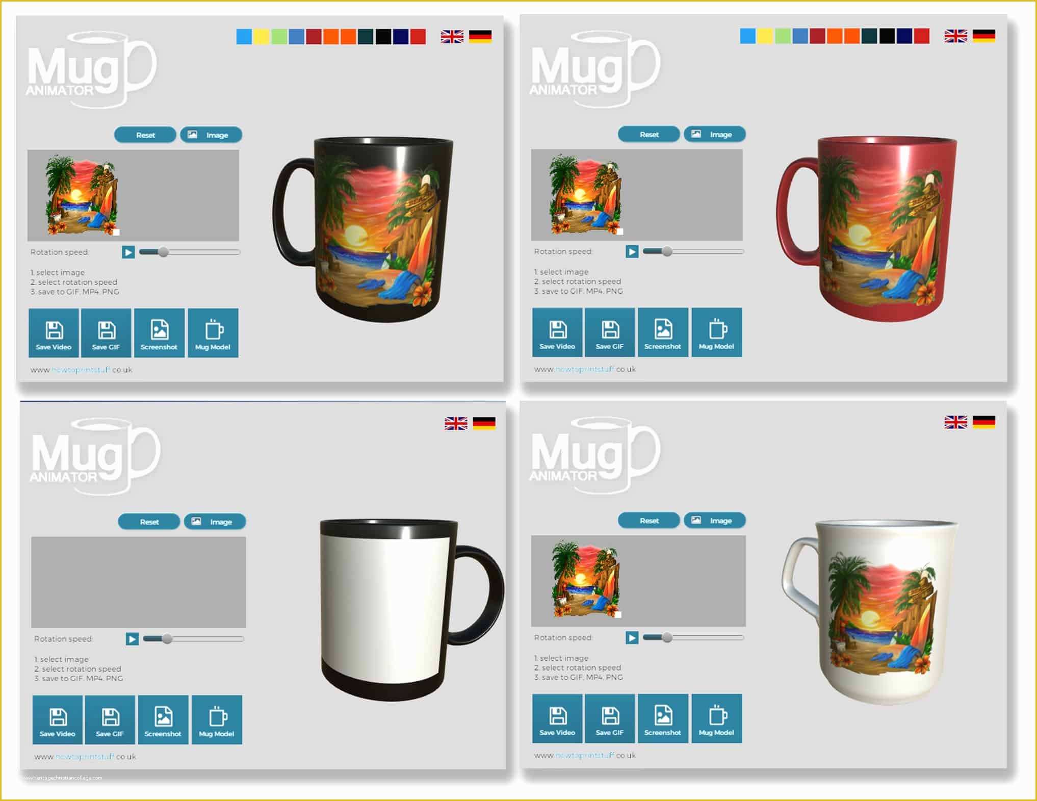 Mug Template Free Download Of 3d Mug Animator Mockuper for Windows and Macos X Free