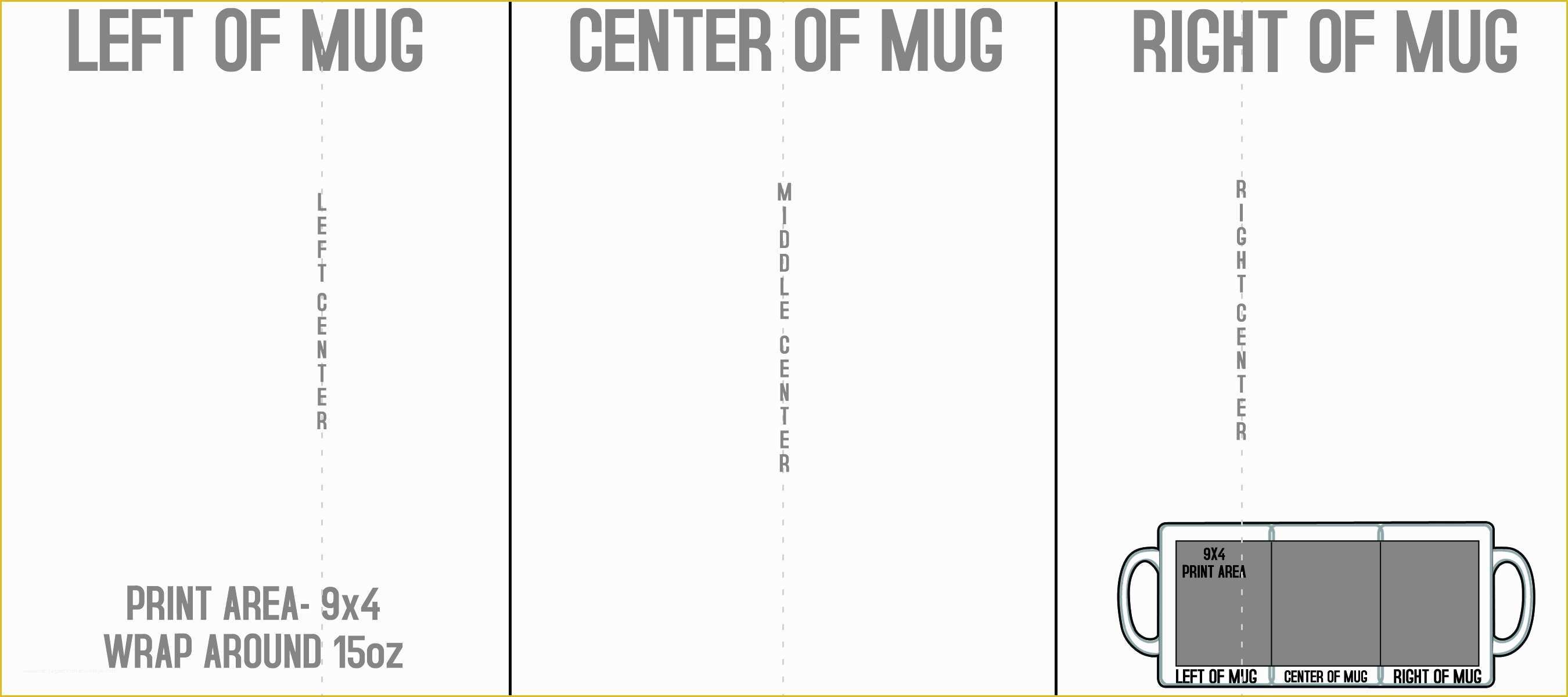 Mug Template Free Download Of Mugs Templates