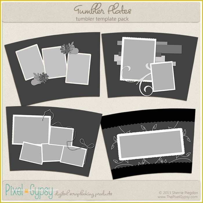 Mug Template Free Download Of Tumbler Plates Tumbler Templates Digital Scrapbooking