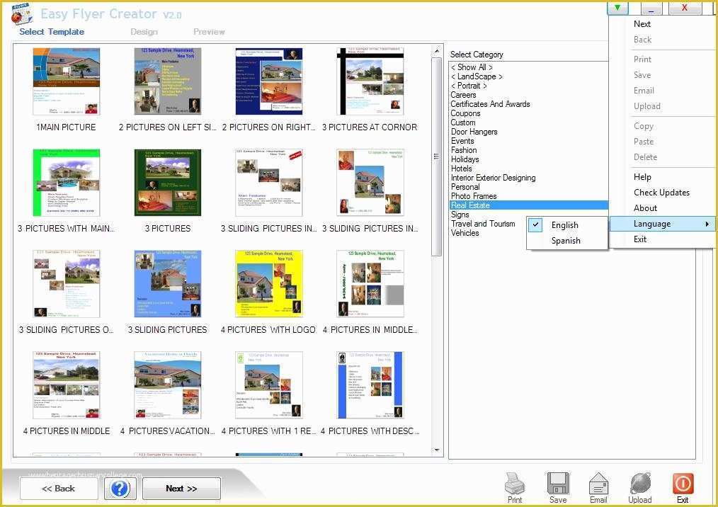 Multimedia Templates Free Download Of Screenshot Review Downloads Of Ware Easy Flyer Creator
