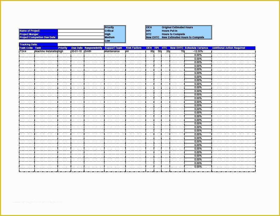 Multiple Project Tracking Template Excel Free Download Of 50 Free Multiple Project Tracking Templates [excel & Word
