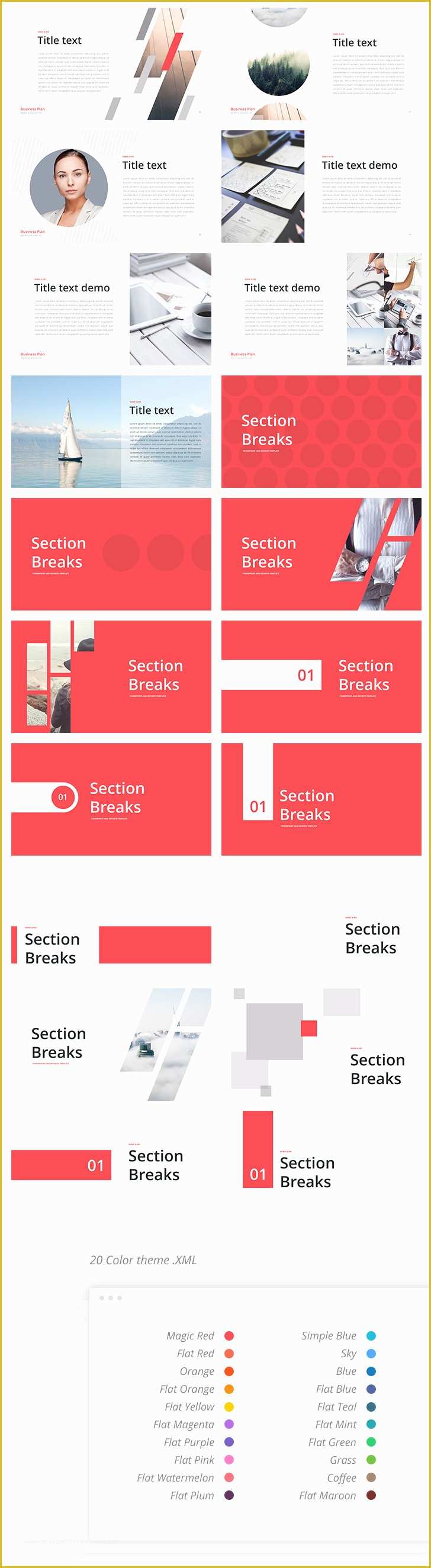 Multipurpose Powerpoint Template Free Download Of Business Plan Multipurpose Powerpoint Template