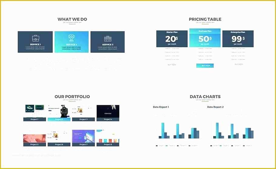 Multipurpose Powerpoint Template Free Download Of Free Report Multipurpose Template Data Report Template