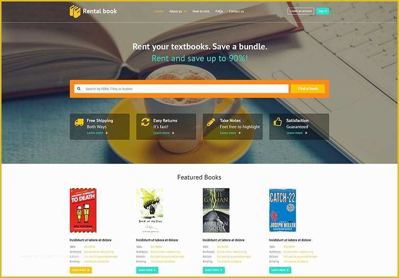 Music Store Website Template Free Download Of 30 Best Book Website Templates 2018 Freshdesignweb
