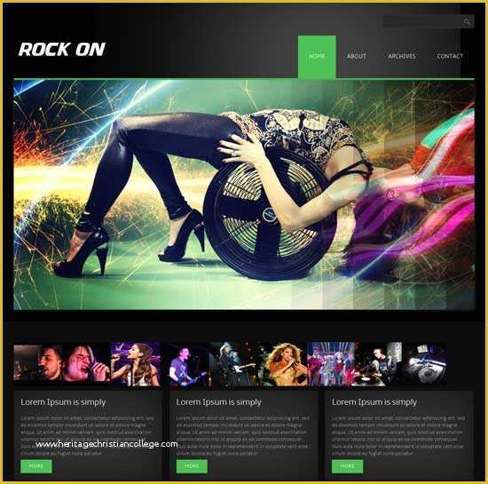 Music Store Website Template Free Download Of 60 Best Music Website Templates Free & Premium