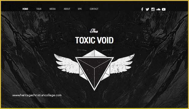 Music Website Template Free Of Music Website Templates