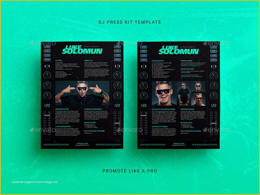 Musician Press Kit Template Free Of Madjestik Dj Press Kit Dj Resume Dj Rider Psd