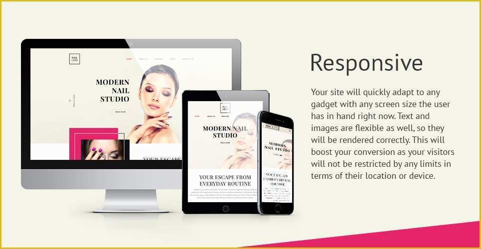 Nail Salon Website Template Free Download Of Nail Lepo Website Template