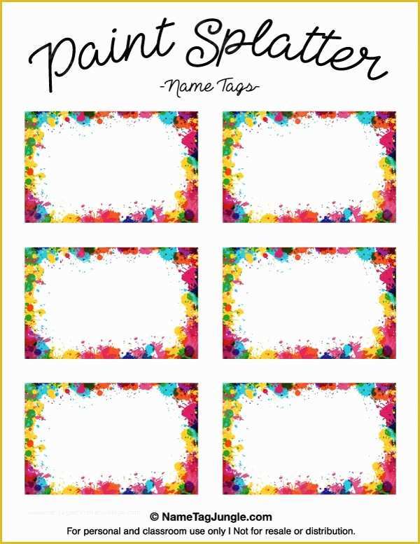Name Tag Template Free Printable Of 25 Best Ideas About Printable Name Tags On Pinterest