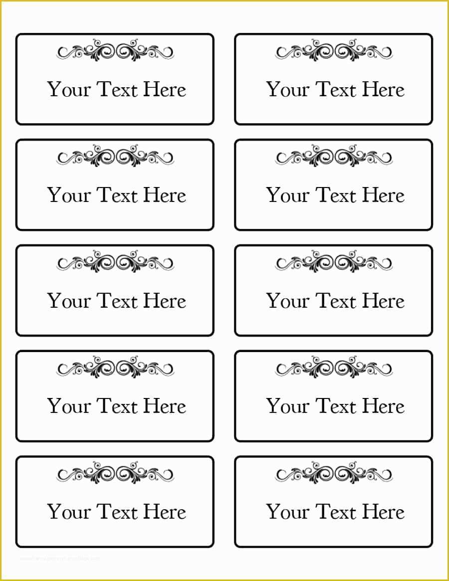 Name Tag Template Free Printable Of 47 Free Name Tag Badge Templates Template Lab