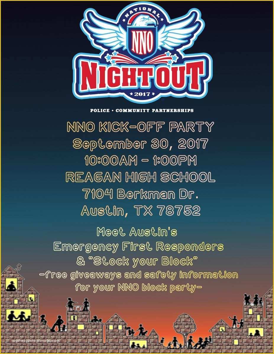 National Night Out Flyer Template Free Of Image Result for Free Templates for National Night Out