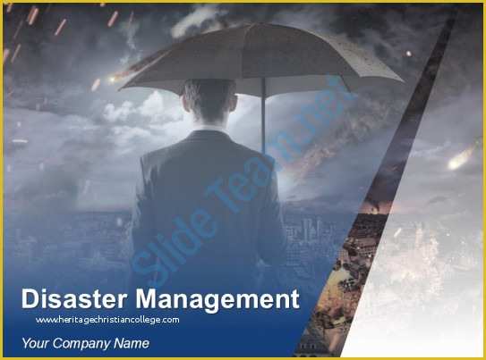 Natural Disaster Powerpoint Templates Free Of Disaster Management Powerpoint Presentation Slides